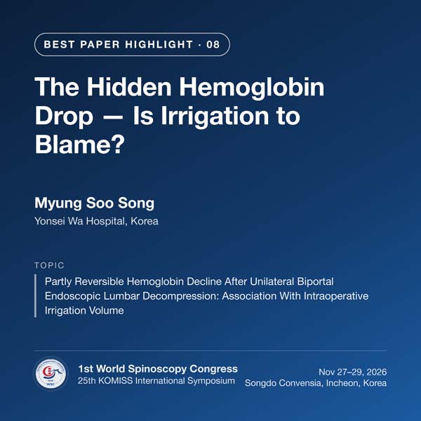 Best Paper Highlight 08 - Myung Soo Song